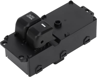 Dailygoods - Raambedieningsschakelaar Kia Rio - Duurzaam - Zwart - Links Bestuurderszijde - Plug-and-play - Voor Kia Rio 2011-2018