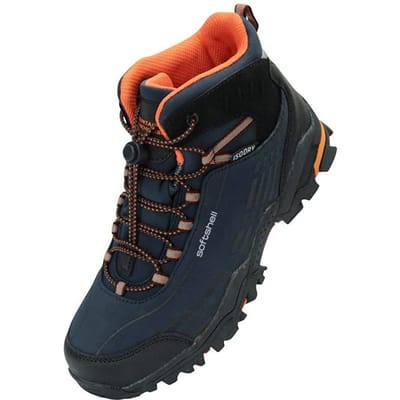 Mountain Warehouse Softshell wandelschoenen voor kinderen/Kinderen (Blauw)
