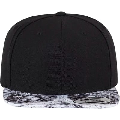 Flexfit - Sun King Snapback blk/wht one size Snapback Pet - Zwart/Wit
