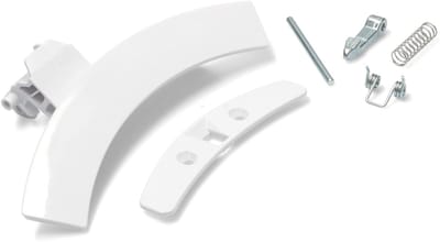 Handgreep set wasmachine deur wit - geschikt voor Aeg Electrolux Zanussi - deurgreep wasmachine - greep - 4055137402