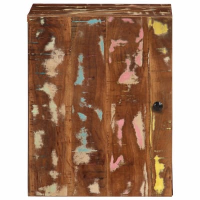 vidaXL - Badkamerwandkast - 38x33x48 - cm - massief - recycled - hout