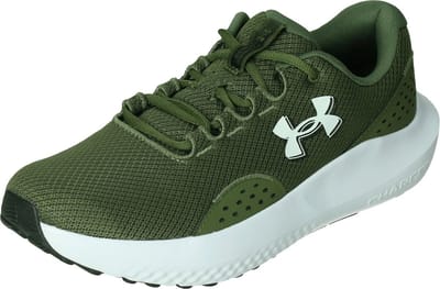 Under Armour UA Charged Surge 4-GRN Heren Sportschoenen - Marine OD Groen - Marine OD Groen - Wit