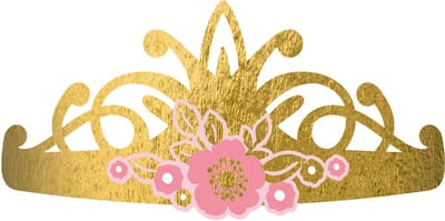 Amscan by Riethmuller - Riethmüller - Princess - Tiara's (8 stuks)