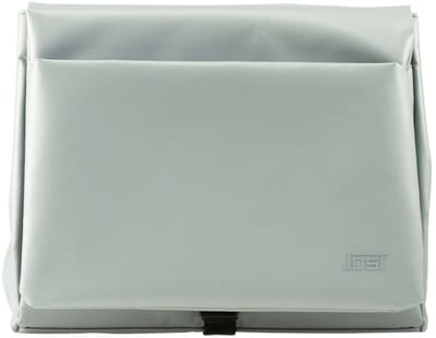 JOST schoudertas business tas Tolja Messenger Bag Light Grey Lichtgrijs