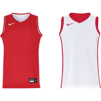 Nike Team25 Basketball Stock Reversible Shirt Kinderen Rood K657