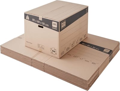 10 Extra Grote Verhuisdozen XXL - 240 Liter - Perfect voor Verhuizing