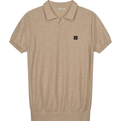 Dstrezzed Polo s/s melange slub