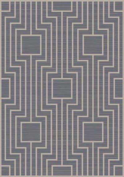 Dutch Lifestyle Vierkant Zilver/grijs - Acryl/Viscose - Vloerkleed - Zilver/grijs
