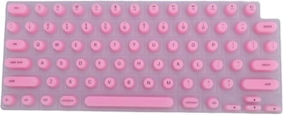 Comfortabele Typen met een Keyboard Cover voor Lange Nagels - Zachte Siliconen, Verhoogde Toetsen, Geschikt voor Lange Nagels en Typen met Stijl