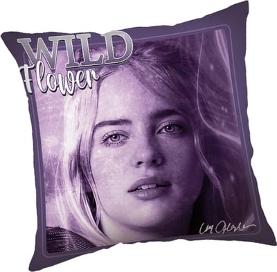 Billie Eilish Sierkussen 40x40 Gevuld Polyester
