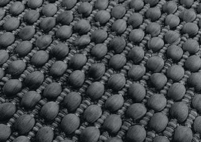 Zohome Badmat Mauro - Classic Anthracite - Badkamermat - Bidetmat - Badmat Antislip - 40% Katoen 60% Polyester - 60x60 cm