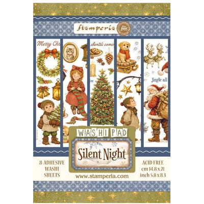 Stamperia Washi pad "Silent Night"