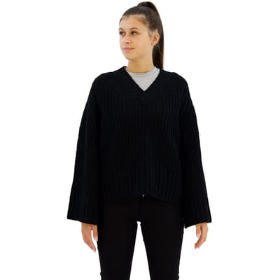 Replay Dk3555.000.g22926 Trui Met V-hals Zwart XS Vrouw