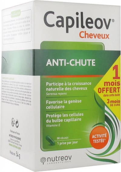 Nutreov Capileov Anti-haaruitval 90 Capsules 1 Maand Gratis