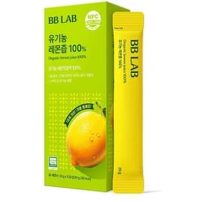 BB LAB Organic Lemon Juice 100% 20g x 10 sticks