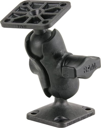 Klemhouder kort composiet met 2 B-kogels RAP-B-141U-A