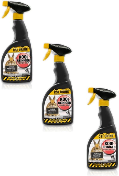 Csi Urine Kooireiniger Spray - Geurverwijderaar - 3 x 500 ml