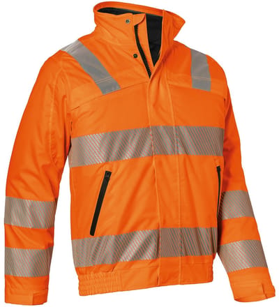 KUBLER PSA REFLECTIQ 19778228 Hi Vis Reflecterend Hardshell Werkjas HEREN Veiligheidsjas Signaaloranje - Waterdicht