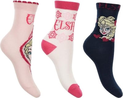 Disney Frozen - sokken Elsa en Anna - 3 paar - maat 31/34