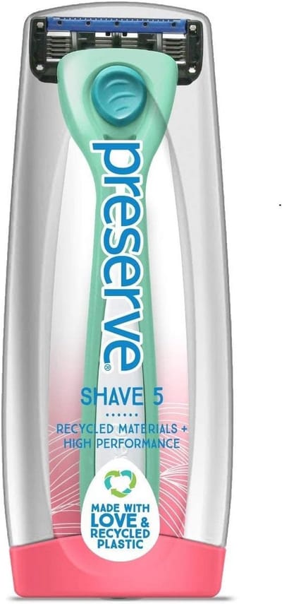 Scheermes met 5 Scheermesjes voor een Comfortabele Scheerbeurt