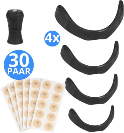 Anti Snurk Magnetische Neusclips - 30 Paar - Neusspreider Set - Snurkbeugel - Neuspleister - Neusstrips Tegen Snurken