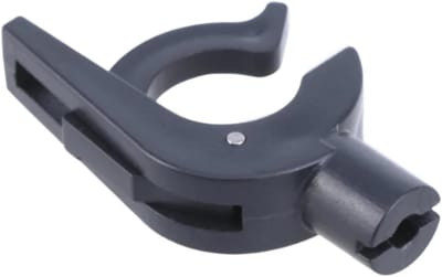 Platenspeler Armhouder - Reserveclip Naald - Verbeter Geluid - Nauwkeurige Aanpassing - 3.3 x 1.3 cm - Zwart