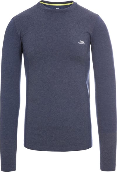 Trespass Timo lange mouw - Heren Active Top Tp75 Marine Marl