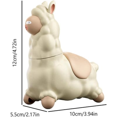 Creatieve Cartoon Alpaca Waterpistool Speelgoed Water Sproei Speelgoed Warm Seizoen Buiten Spuiten Speelgoed Cadeaus Ontworpen Voor Kind Strand Speelgoed Bad Speelgoed beige