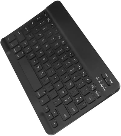 Dailygoody - Draadloos toetsenbord - Compact en stijlvol - Ultradun en lichtgewicht - Antislip oppervlak - Geschikt voor tablet en telefoon - Ideaal v...