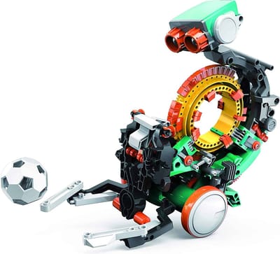 Construct & Create 5 in 1 Mechanical Frances Coding Robot - Experimenteerset - DIY Bouwpakket - Programmeren - STEM Speelgoed - 74095