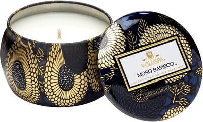 Voluspa Geurkaars Japonica Collection Moso Bamboo Mini Tin Candle 113gr