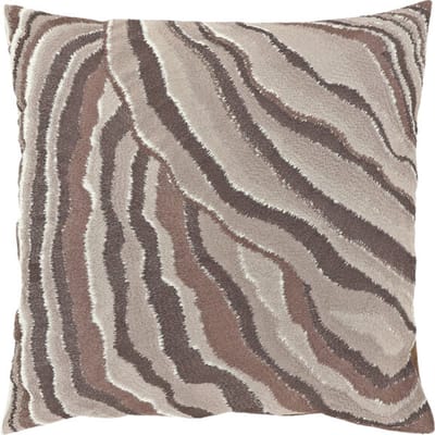 Unique Living - Sierkussen Ezra 45x45cm - Dark Purple