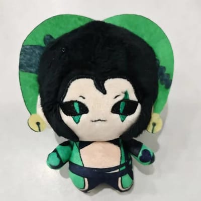10cm De Freak Circus Harlekijn Cosplay Pop Pluche Gevuld Groen Figuur Poppen Kamer Decoratie Zachte Pluche Beesten Halloween Feest Rekwisiet groen