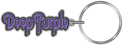 Deep Purple - Logo Sleutelhanger - Donkerblauw