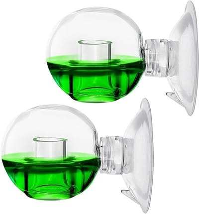 2 Stuks CO2 Monitor voor Aquariums, CO2 Tester voor Planten, Nauwkeurige CO2 Meting voor Zoetwater en Aquatische Planten