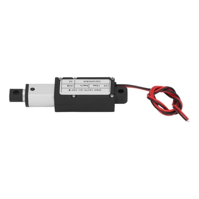 Actionneur Linéaire Micro Électrique 150N Alliage d'Aluminium Course de 15mm Mini Actionneur de Mouvement pour l'Industrie 12V IP60WR