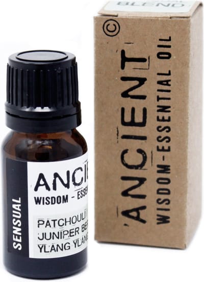 Sensual Etherische Olie - 10 ml - Patchouli - Jeneverbes - Ylang Ylang