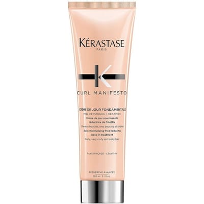 Kérastase Dagelijkse Vochtinbrengende Leave In Creme Om Frizz Te Verminderen Kérastase - Curl Manifesto Crème De Jour Fondamentale Dagelijkse Vochtinbrengende Leave-in Crème Om Frizz Te Verminderen