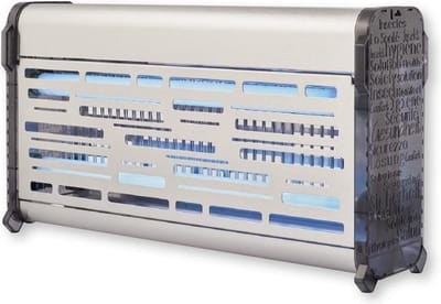 BRC Capture 800 INAES insectenlamp, HACCP, 2x36Watt TL-buis shatterproof, spanningsrooster tot 240m2