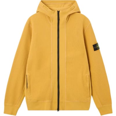 Stone Island Logo Hoodie Lange Mouwen Jas Heren jassen L1S156100058S0044-V0034 L orange