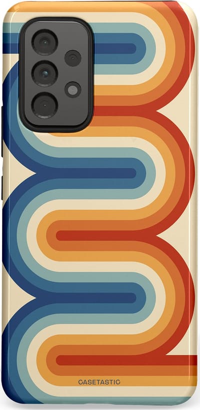 Casetastic Hoesje Geschikt voor Samsung A53 - Stijlvolle Beschermende Duo-layer Case - Vintage Boog