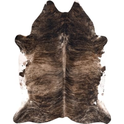 Kleden Rugsx Tapijt Kunstleer Imitatie rundleer , G4740-1 Br 100x150 cm