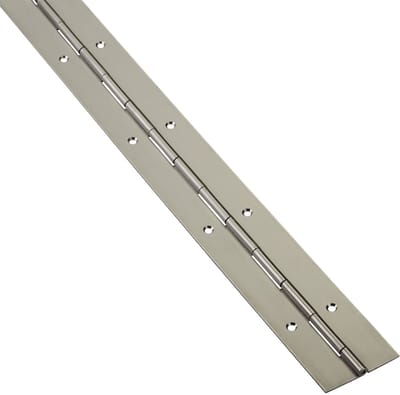 Pianoscharnier 1000 x 50 x 1,5 mm RVS mat Deurscharnier van SOTECH