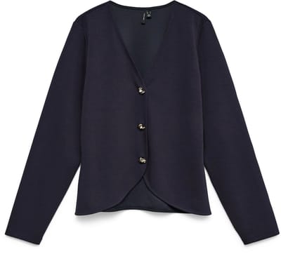 VERO MODA - VMBEKKA LS V-NECK CARDIGAN JRS EXP SB8 - Dames - Cardigans