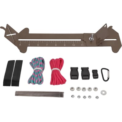 Paracord Armband Weefmal Kit Roestvrij Staal Polsband Maker DIY Armband Vlechtgereedschap voor Wandelen kaki