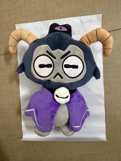 Cult Of The Lamb Knuffel Baa Apocalypse Knuffelpoppen Ica Knuffels Speelgoed Knuffeldieren Pluche Voor Verjaardagscadeau Kinderen white