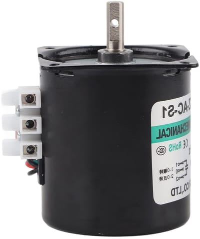 Synchronous Motor CW/CCW 68KTYZ - Permanente Magnetische Motor 220V, 28W, 20 RPM - Mini Elektrische Motor met Dimmer voor Diverse Toepassingen