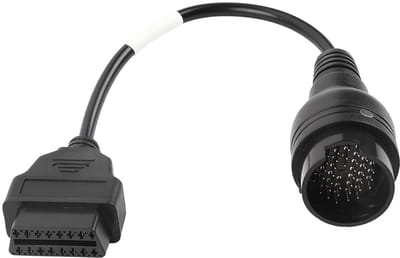 aladdien - Converter Adapter Kabel - 38 Pin Naar 16 Pin OBD2 - Diagnostische Scanner Kabel - Compact en Lichtgewicht - Geschikt voor Truck - Hoogwaa...