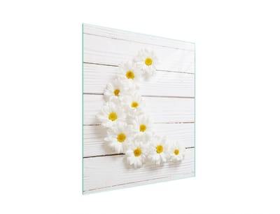 TMK ArtDeko - Snijplank van gehard glas - 45x52 cm - Veilig voor alle kookplaattypes - Antibacterieel