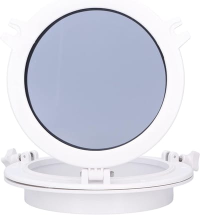 Ronde Verstelbare Patrijspoort 10 Inch met Gehard Glas voor Boot Jacht en Camper
